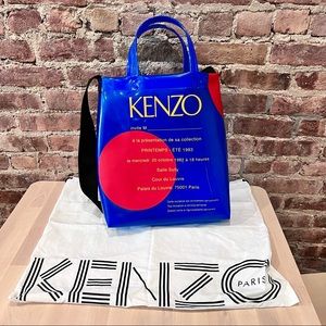 KENZO Paris Louvre Invitation PVC Tote